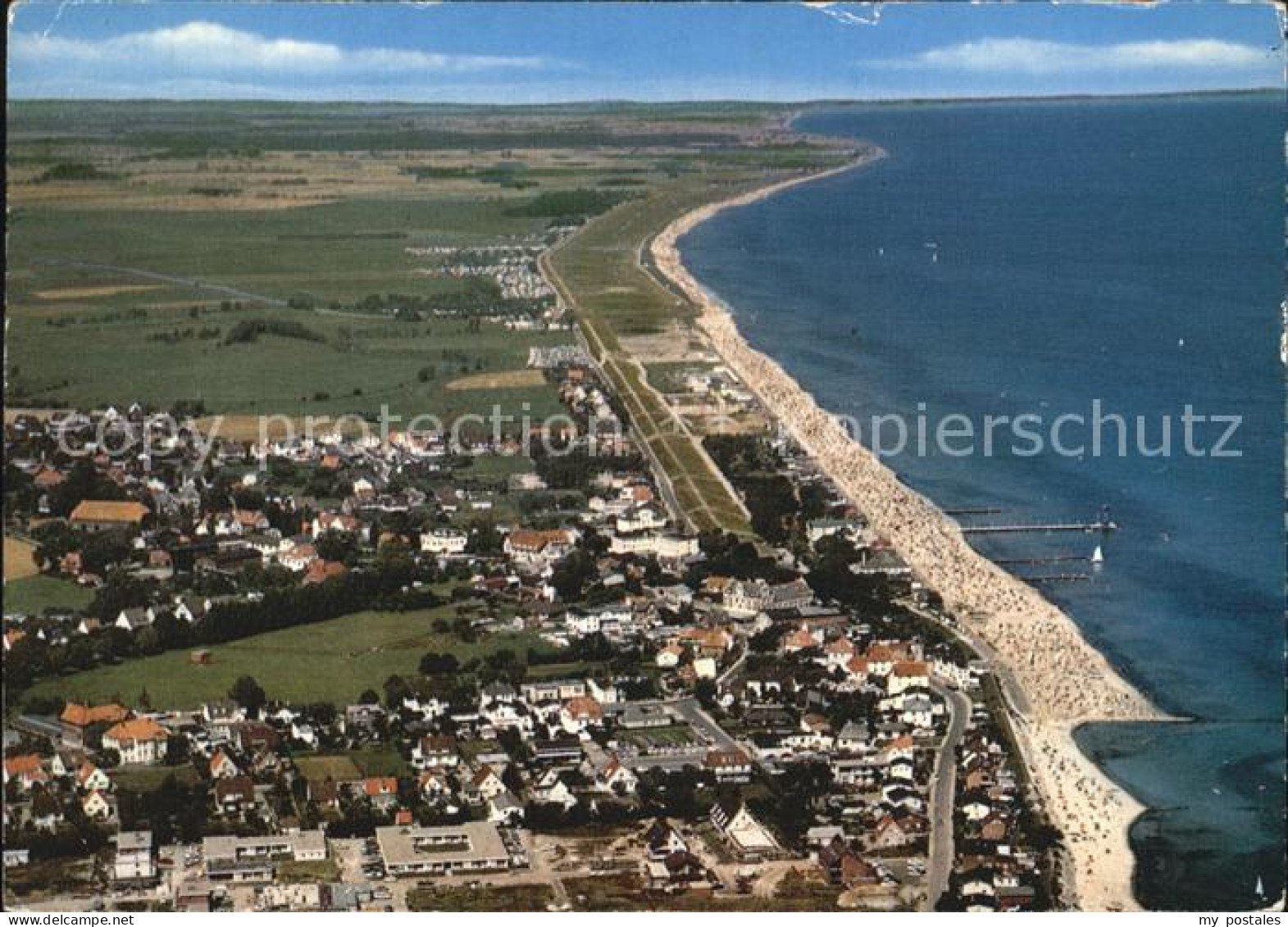 Dahme Ostseebad Fliegeraufnahme