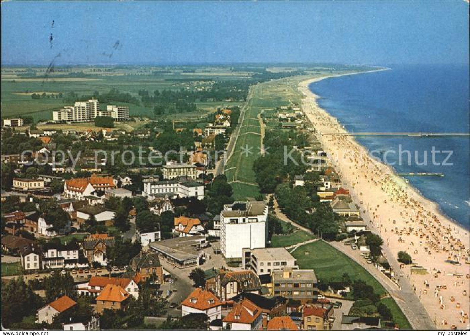 Dahme Ostseebad Fliegeraufnahme