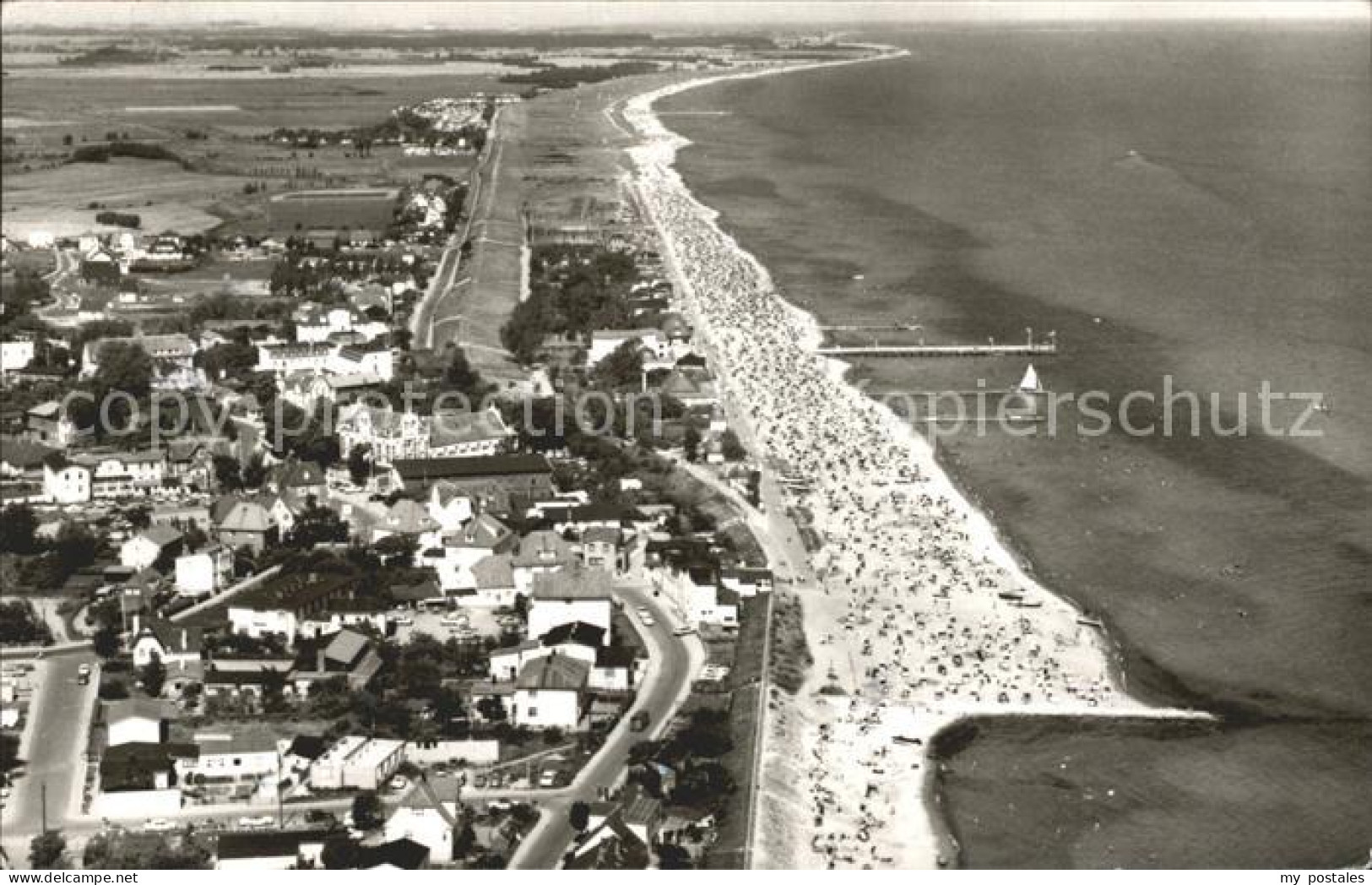 Dahme Ostseebad Fliegeraufnahme