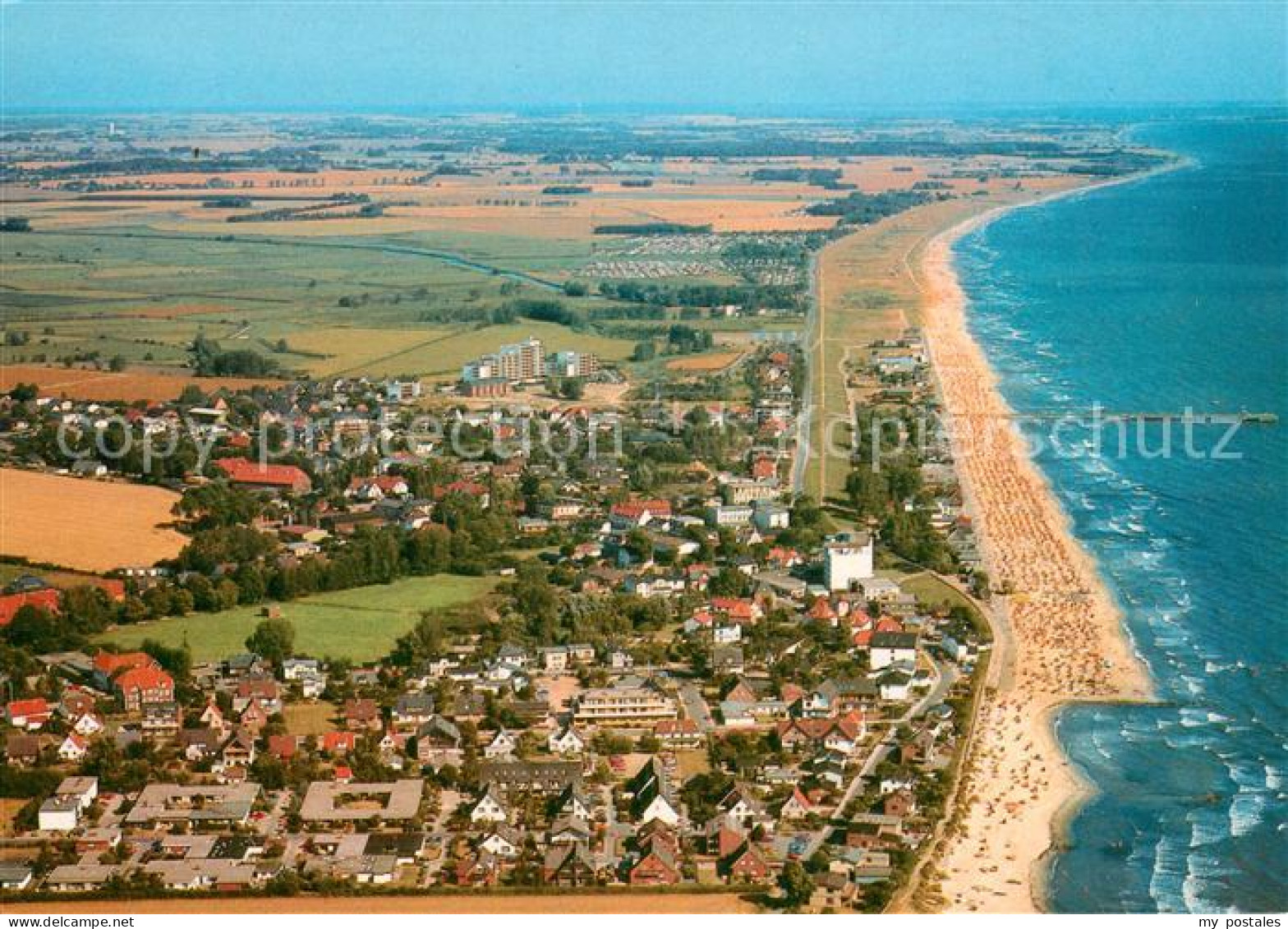 Dahme Ostseebad Fliegeraufnahme