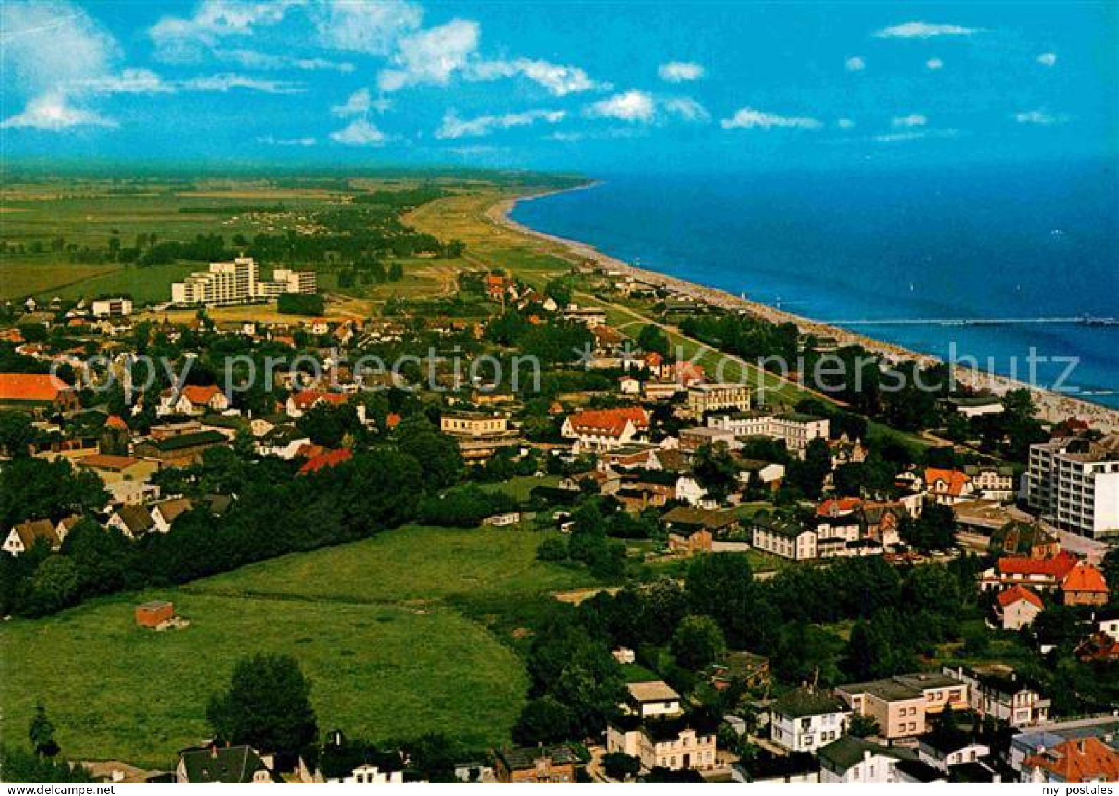 Dahme Ostseebad Fliegeraufnahme
