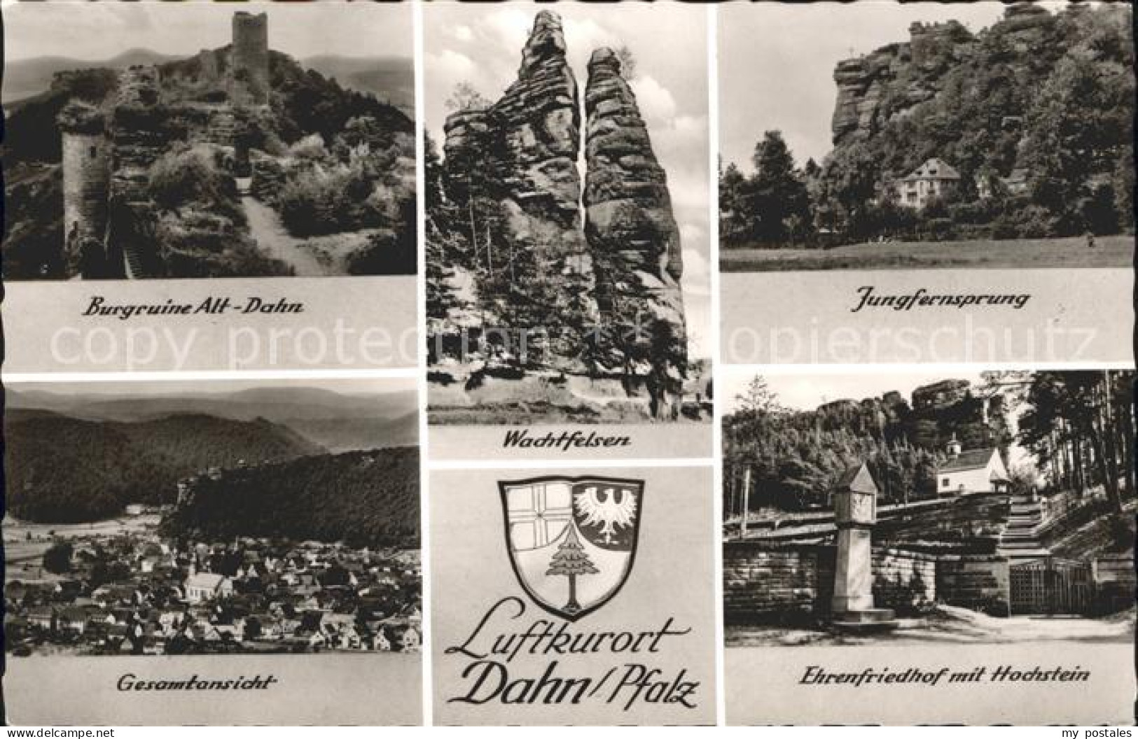 Dahn Wachtfelsen Jungfernsprung Ehrenfriedhof Hochstein Burgruine Alt Dahn