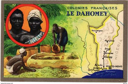 PC DAHOMEY BENIN COLONIES FRANÇAISES LE DAHOMEY (a76072)