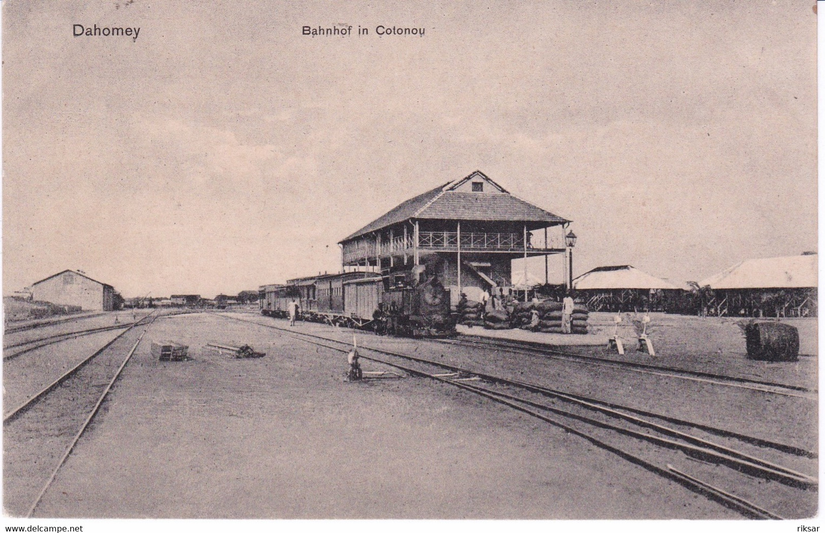 DAHOMEY(COTONOU) GARE(TRAIN)