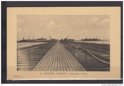Dahomey - Cotonou - Perspective du Warf