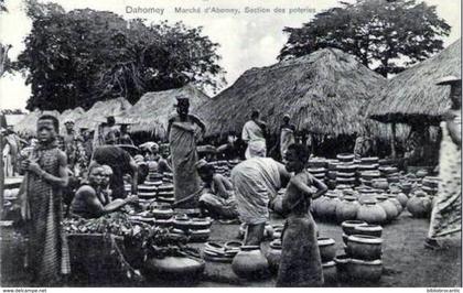 DAHOMEY - MARCHE D'ABOMEY  -  SECTION DES POTERIES