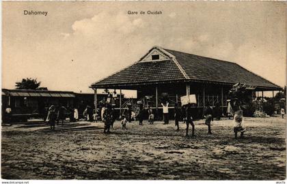 PC DAHOMEY BENIN GARE DE OUJDAH DAHOMEY (a76062)
