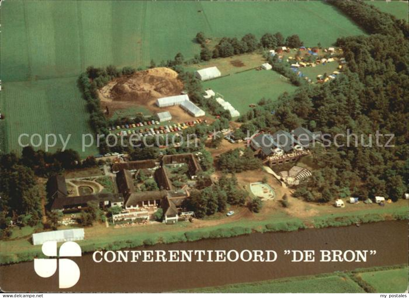 Dalfsen Fliegeraufnahme Conferentiecentrum De Bron