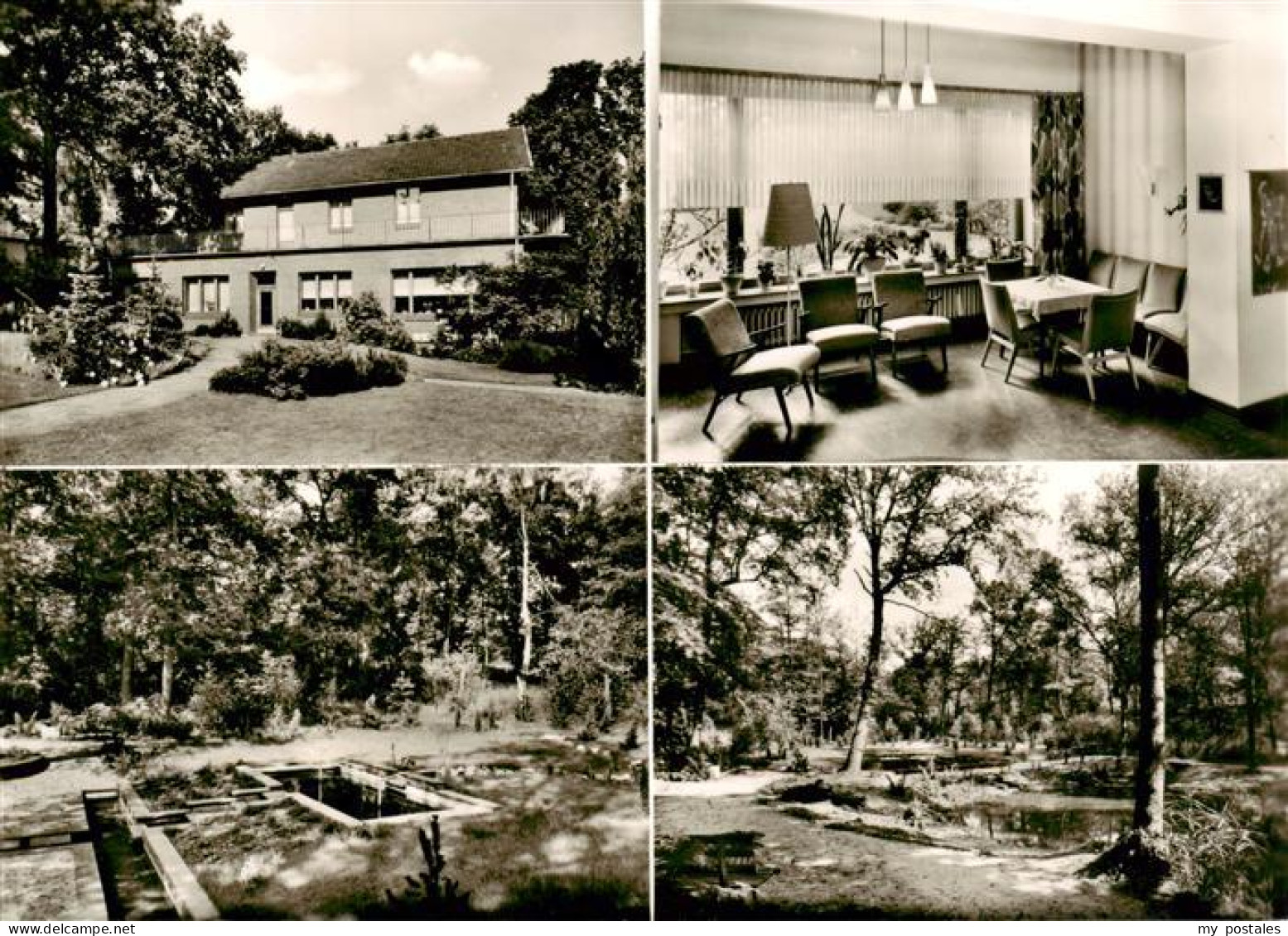 Dalheim Wegberg Ev Muettererholungsheim Waldquelle Gastraum Park