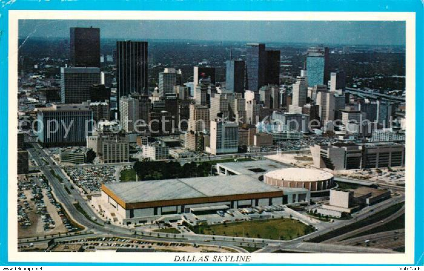 Dallas City Skyline