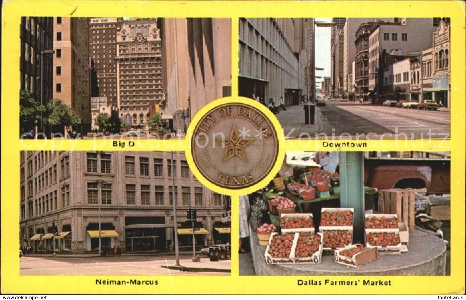 Dallas Texas Big D Downtown Neiman Marcus Dallas Farmers Market