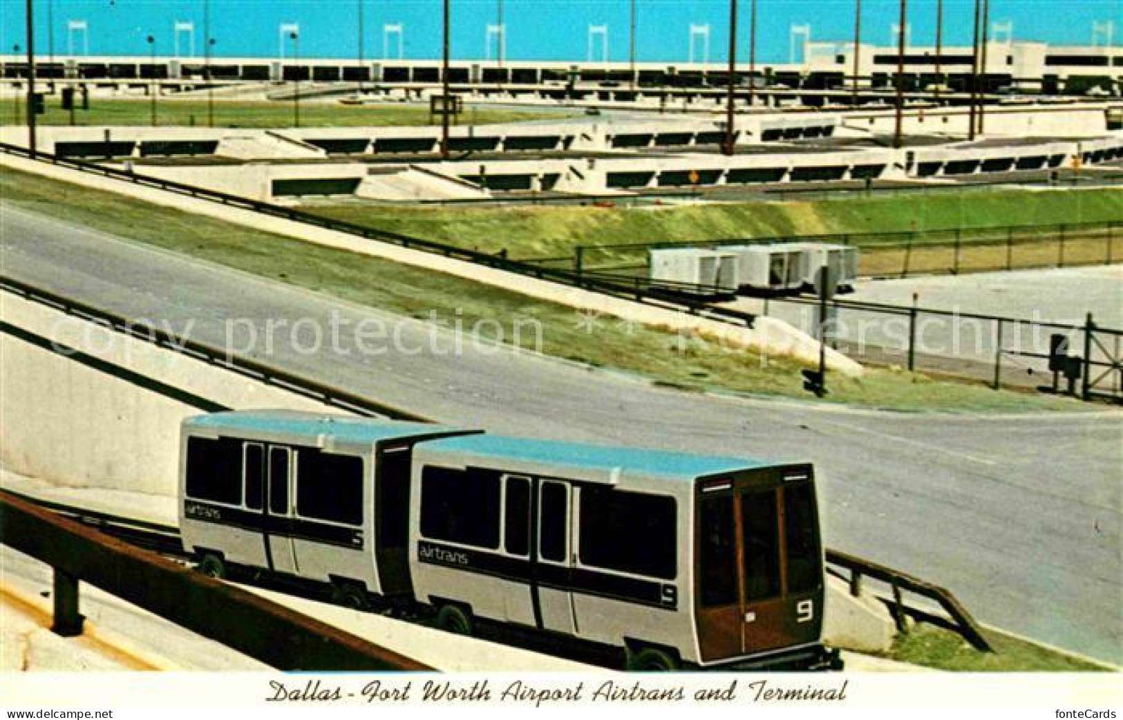Dallas Texas Fort Worth Flughafen Airtrans Terminal