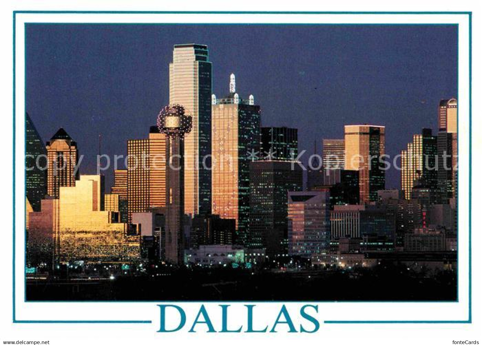 Dallas Texas Skyline