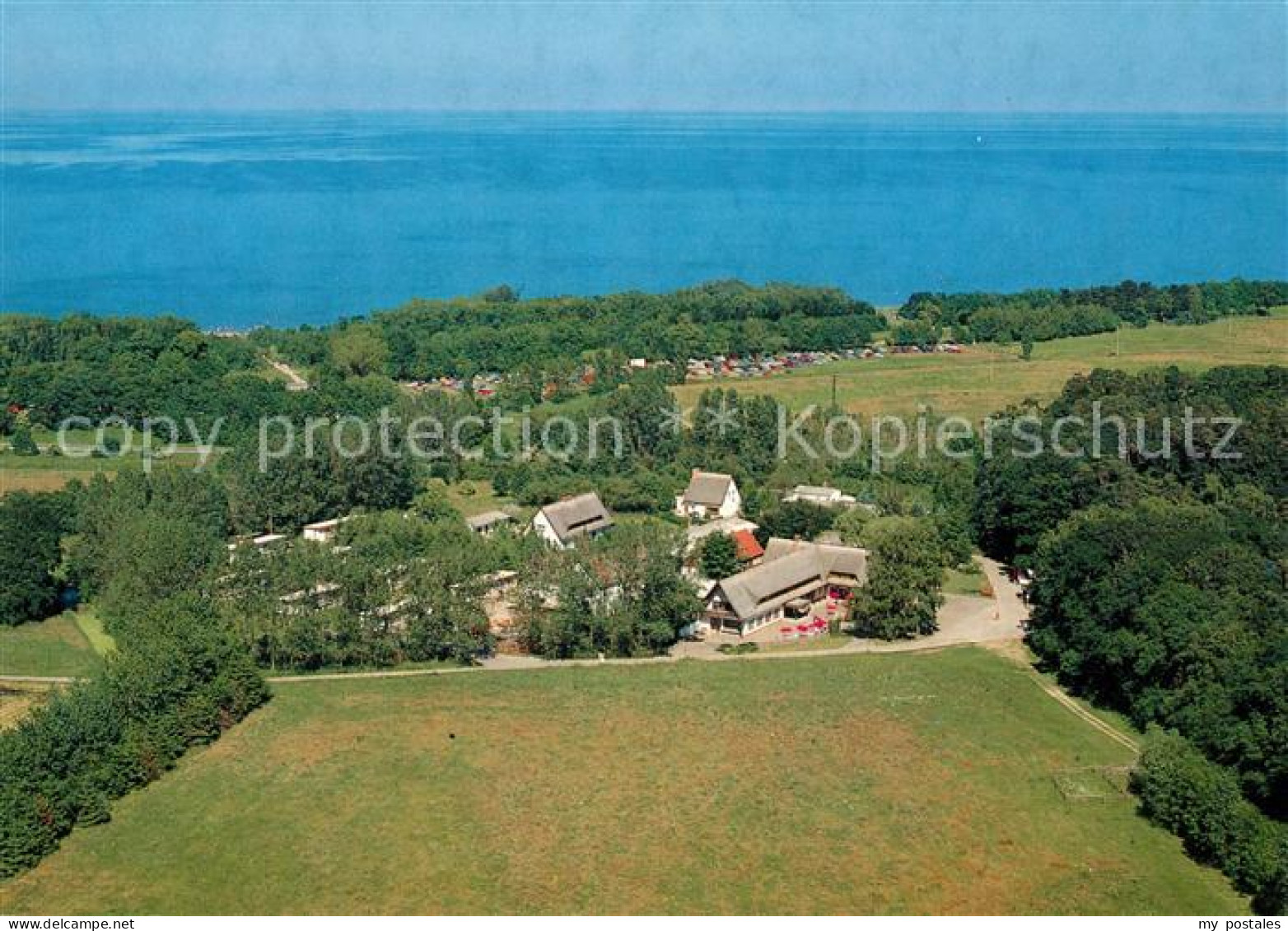 Damerow Pasewalk Fliegeraufnahme Forsthaus