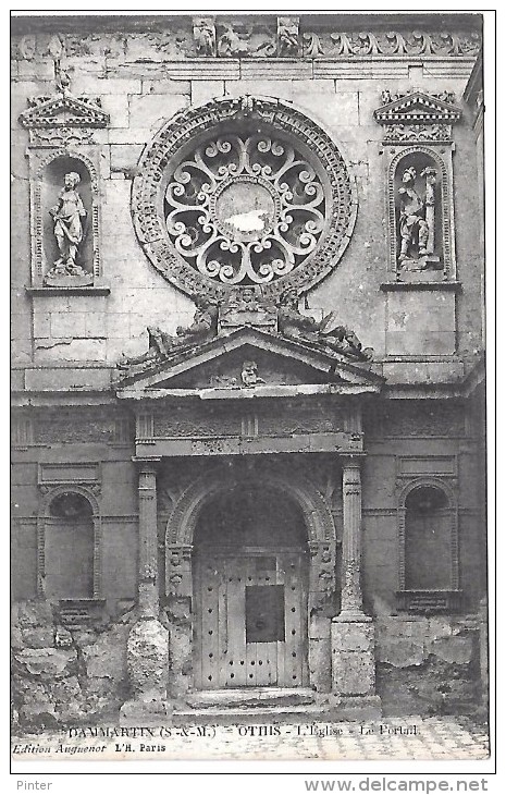 DAMMARTIN - OTHIS - L'Eglise, le portail