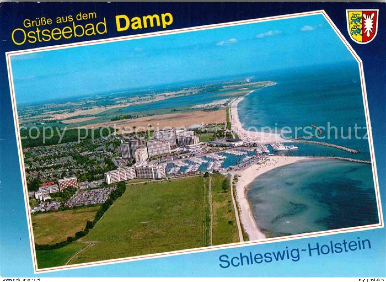 Damp Ferienzentrum damp 2000 Fliegeraufnahme