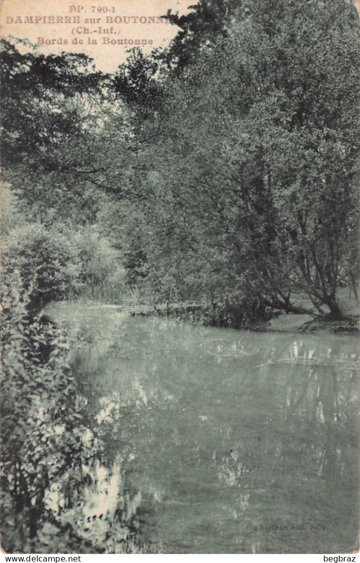 DAMPIERRE SUR BOUTONNE     BORDS DE RIVIERE