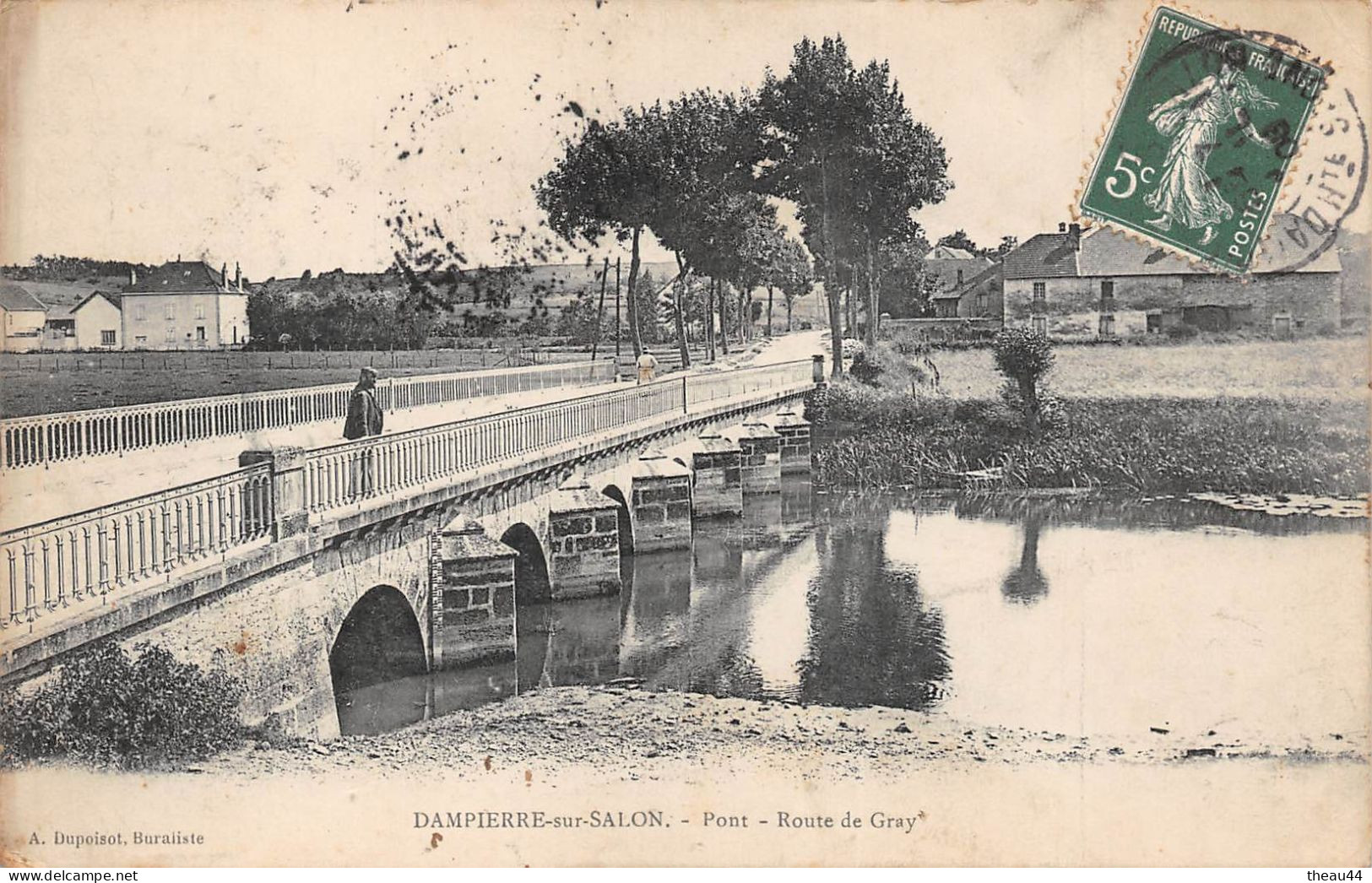 ¤¤   -   DAMPIERRE-sur-SALON   -  Pont  -  Route de Gray     -   ¤¤