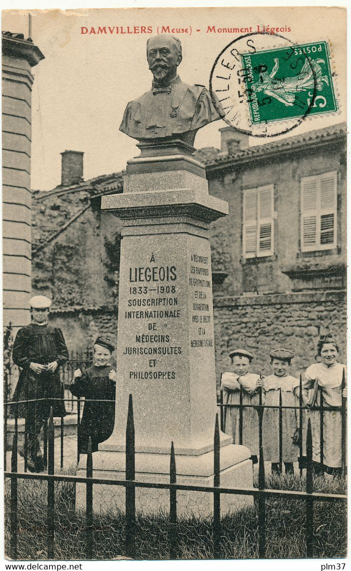 DAMVILLERS - Monument Liégeois