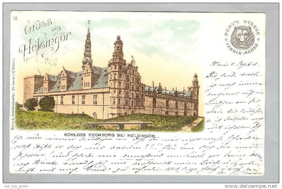 Dänemark HELSINGOR 1899-09-30 Litho Remy's #3112