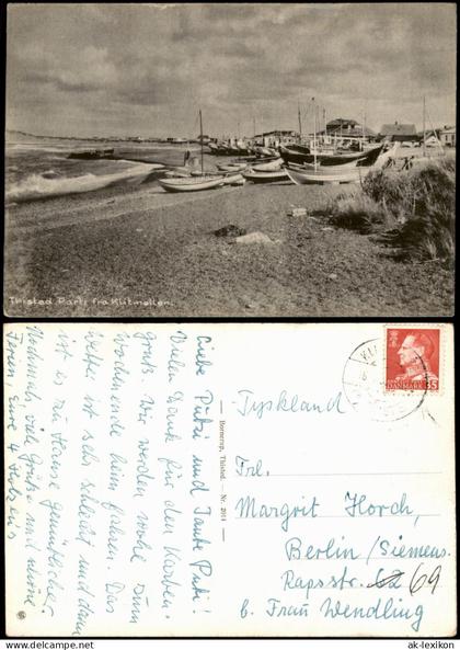 .Dänemark - Dänemark (allgemein) Thisted Parti fra Klitmøller 1960