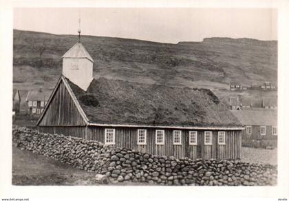 P-25-Fo-Bi- 6836 : PHOTOGRAPHIE ILES FEROË. BYGDAKIRKJA
