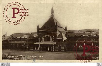 Xobenhaun, Personbanegaarden.  // Dinamarca. Denmark