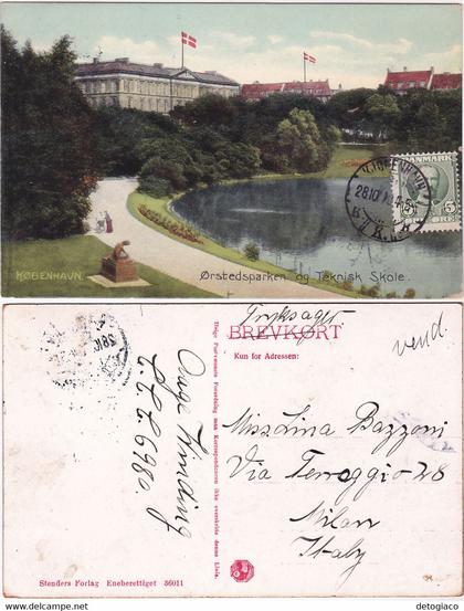 COPENAGHEN - KOBENHAVN - DANIMARCA - DANMARK - VIAGG. -84853-