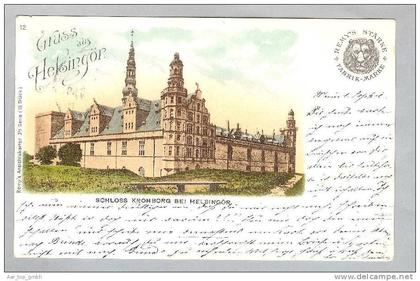 Dänemark HELSINGOR 1899-09-30 Litho Remy's #3112