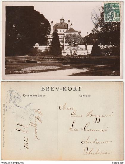 FREDENSBORG SLOT - DANIMARCA - DANMARK - VIAGG. -75883-