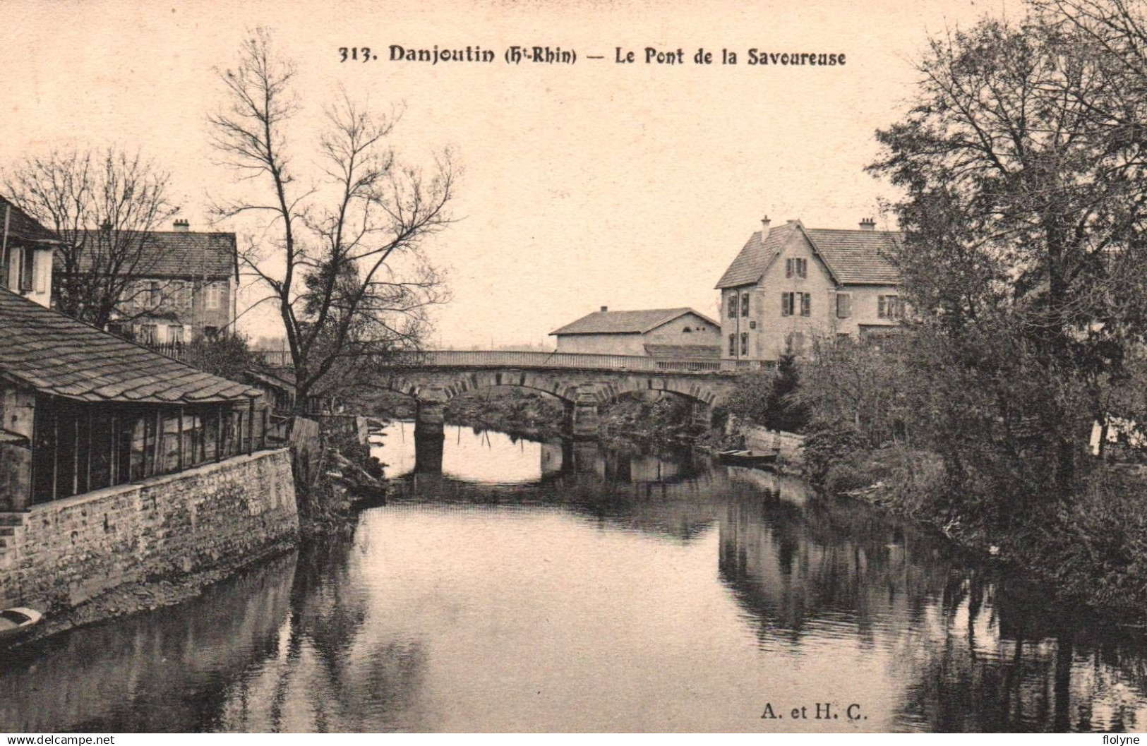 danjoutin - le pont sur la savoureuse