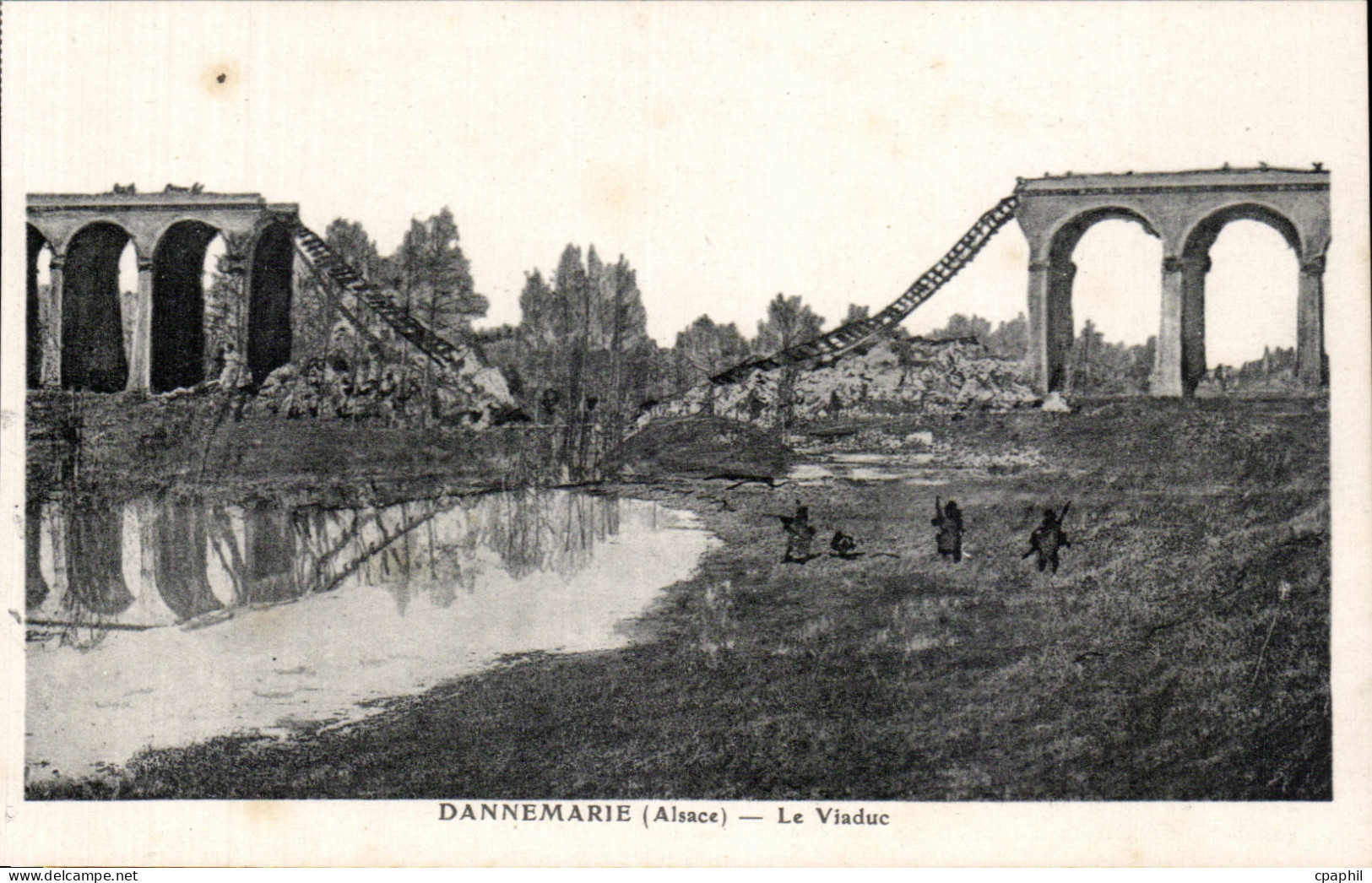 Dannemarie - Le Viaduc - CPA