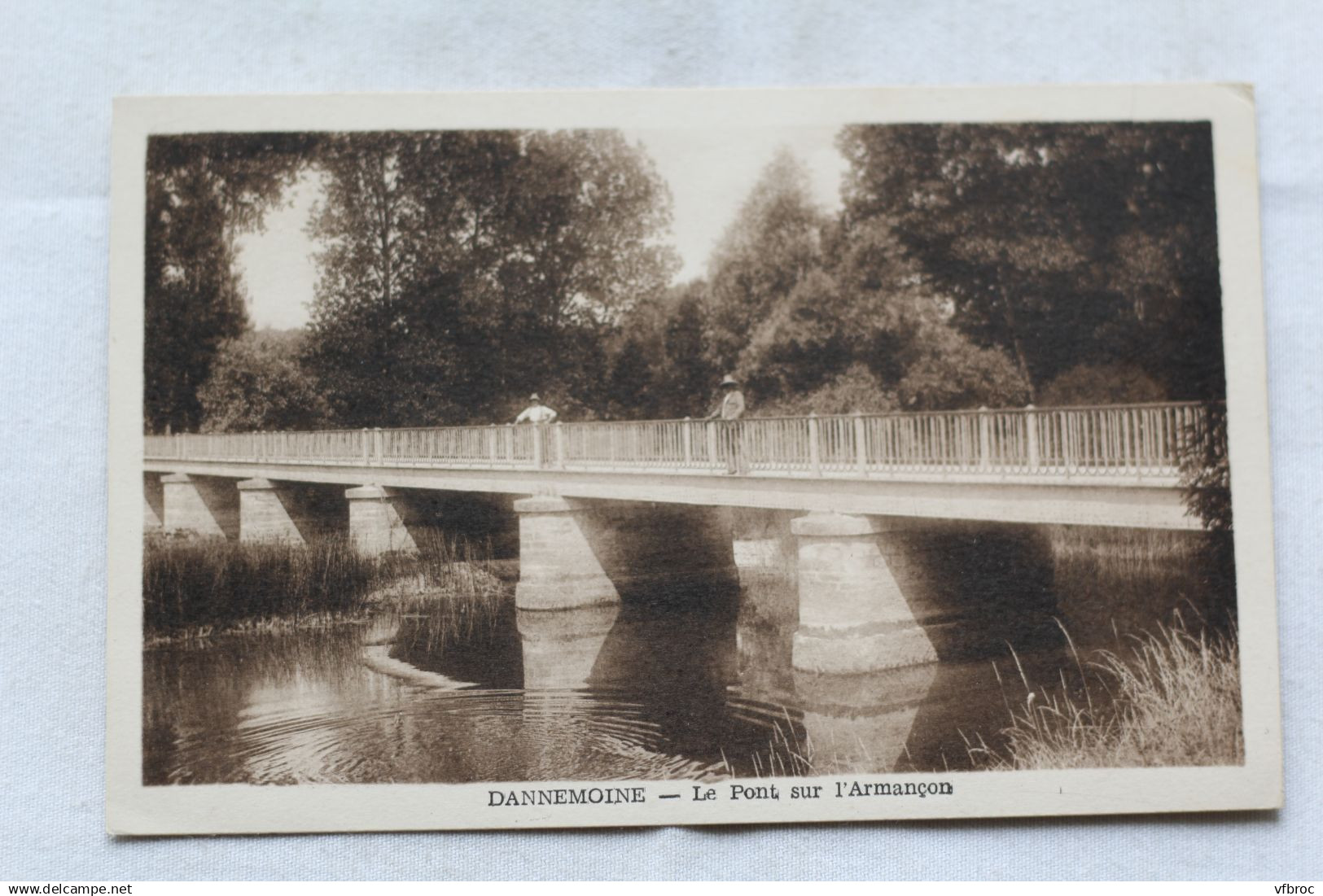 Dannemoine, le pont sur l'Armançon, Yonne 89