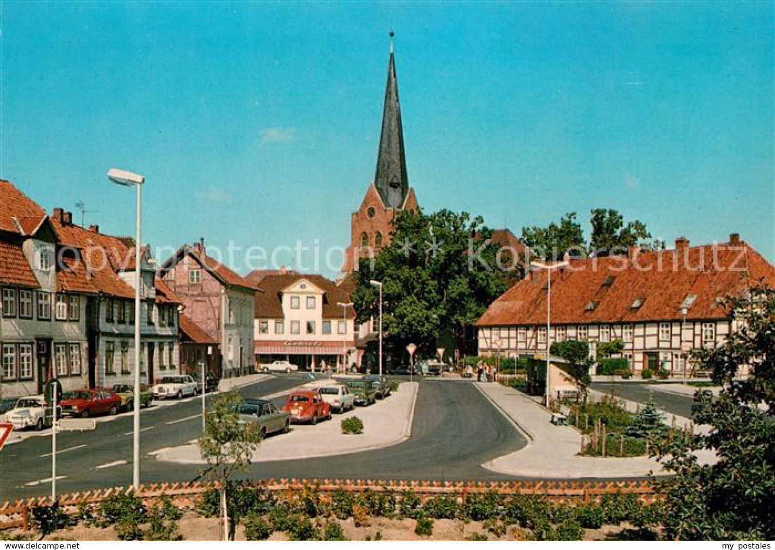 Dannenberg Elbe Busbahnhof Kirche