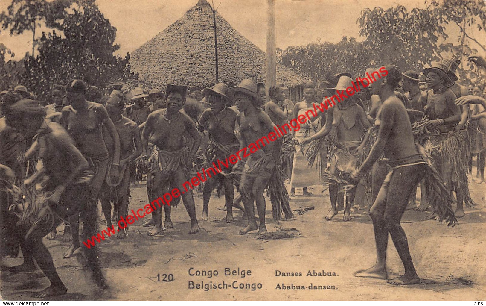 Danses Ababua - Congo Belge Belgisch Kongo