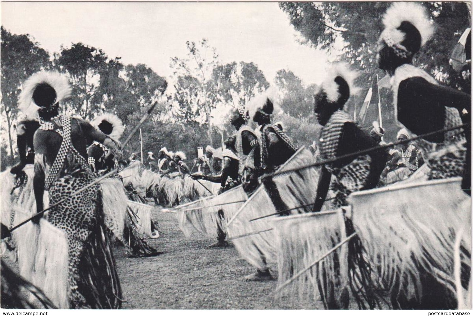 Danseurs ntore à Muramvya, Urundi