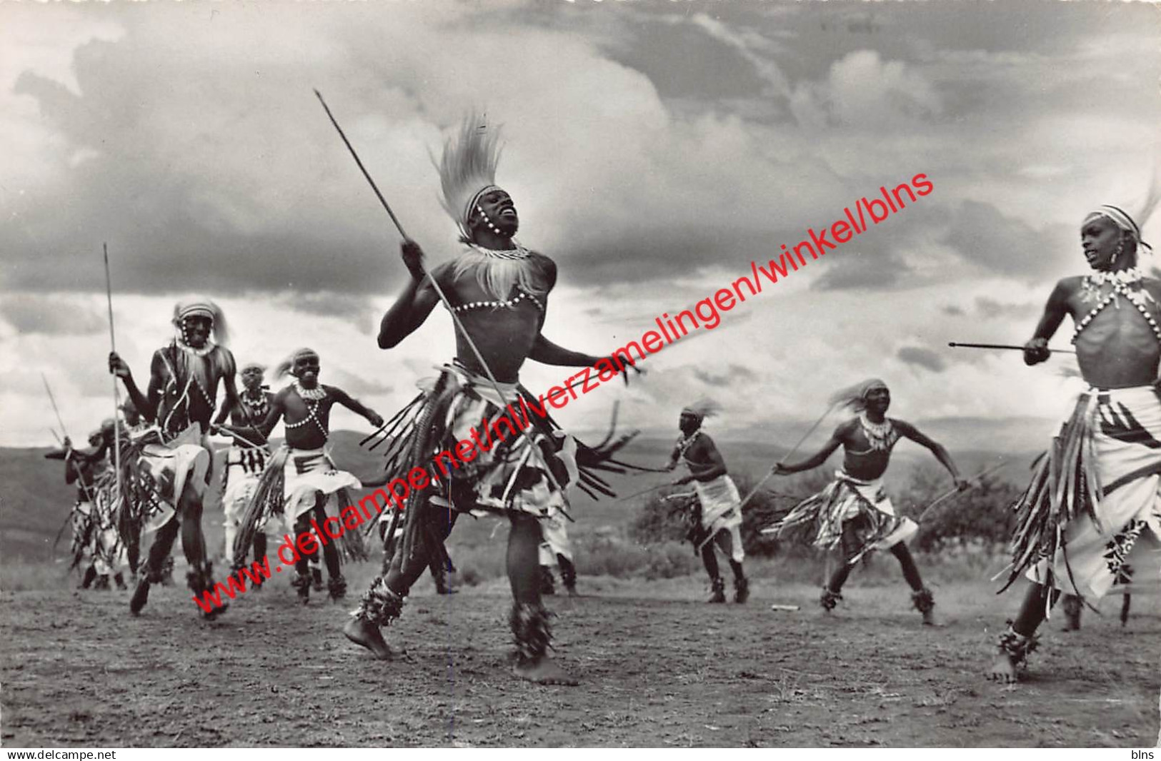 Danseurs Watusi - Ruanda Urundi