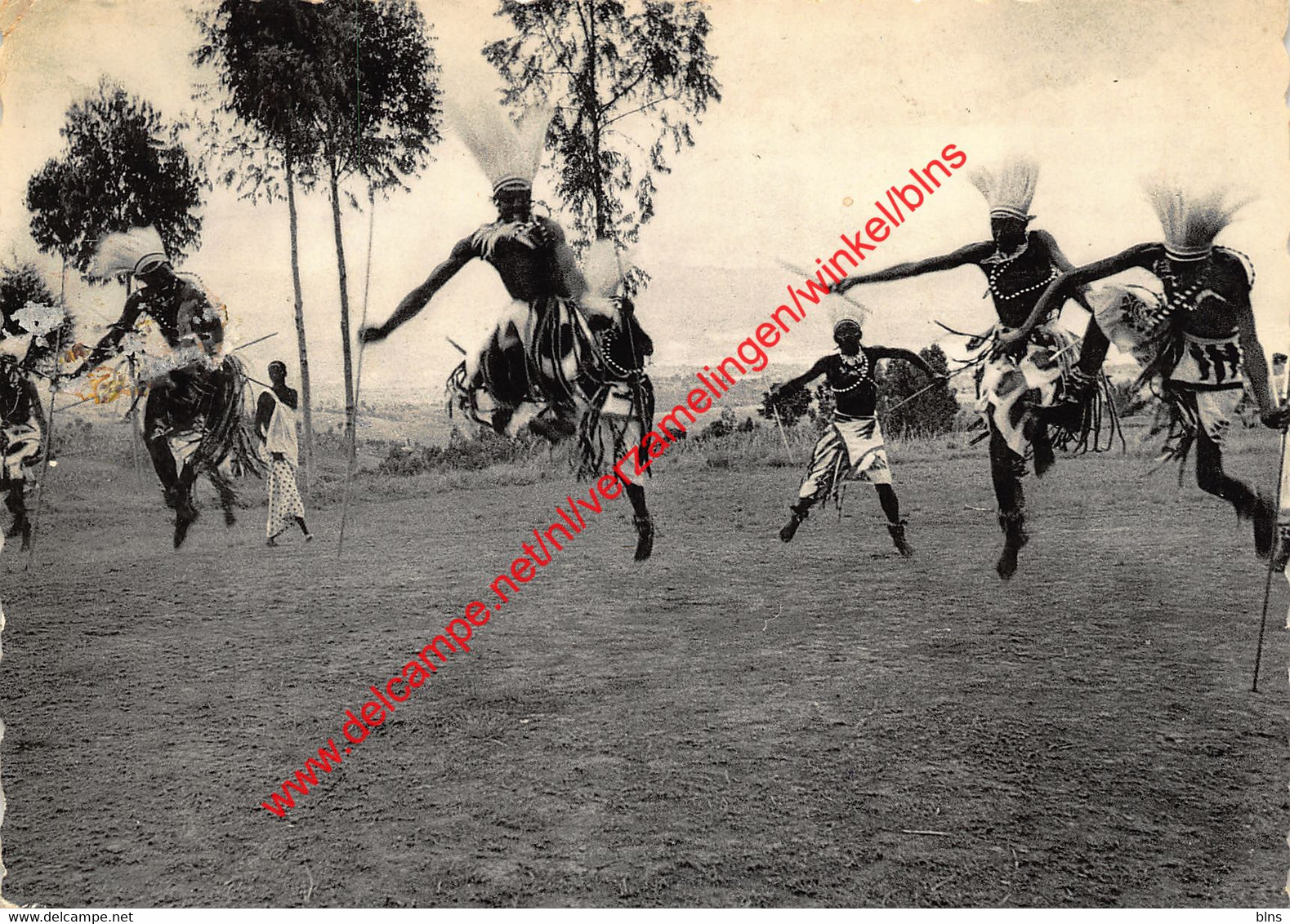 Danseurs Watuzi - Ruanda-Urundi - Rwanda