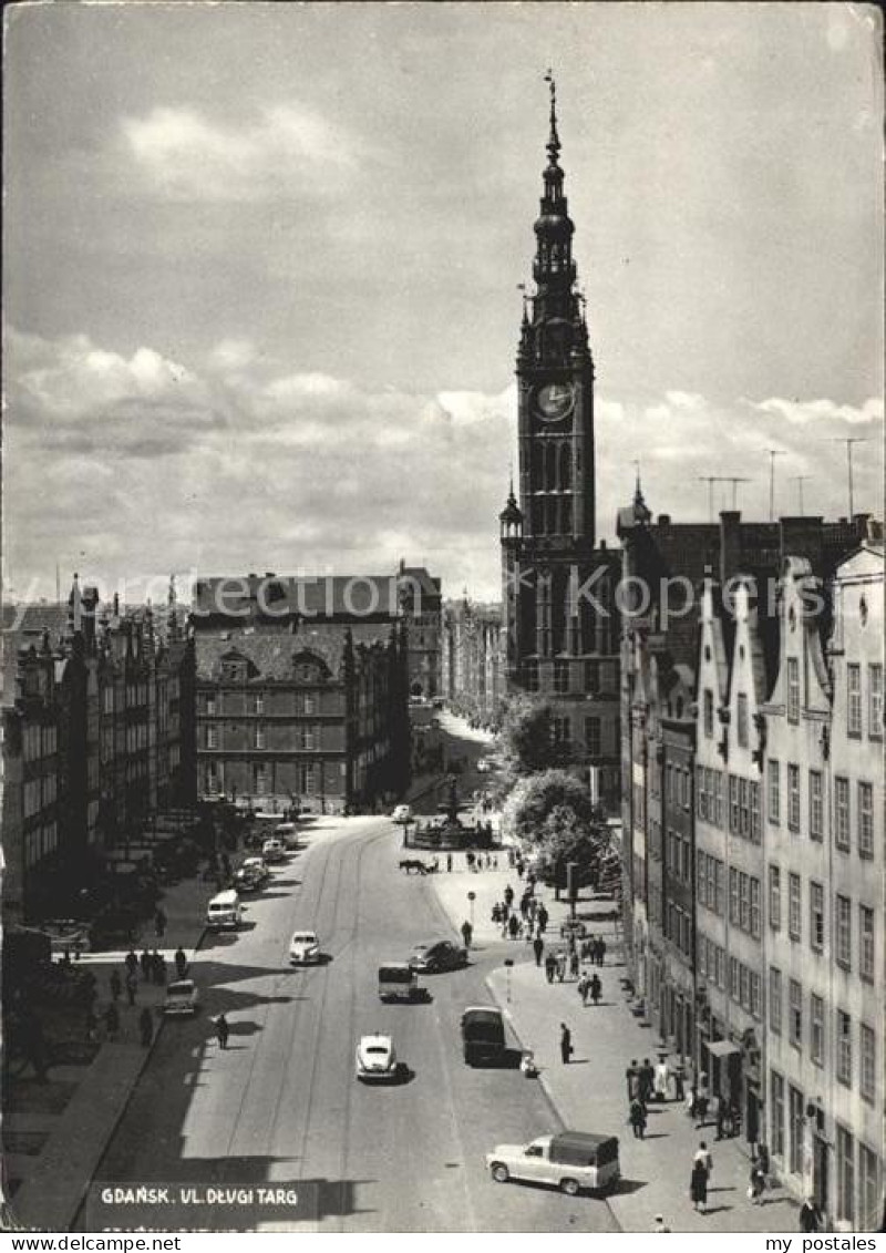 Danzig Westpreussen Kirchenpartie