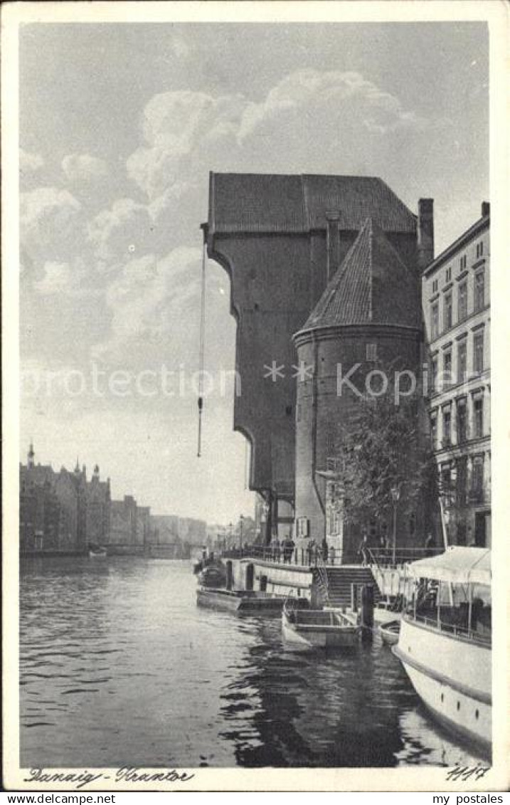 Danzig Westpreussen Krantor