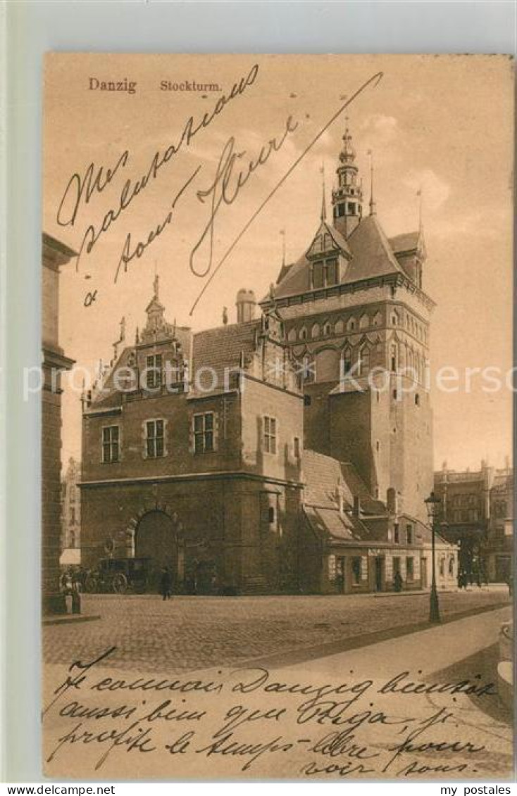 Danzig Westpreussen Stockturm