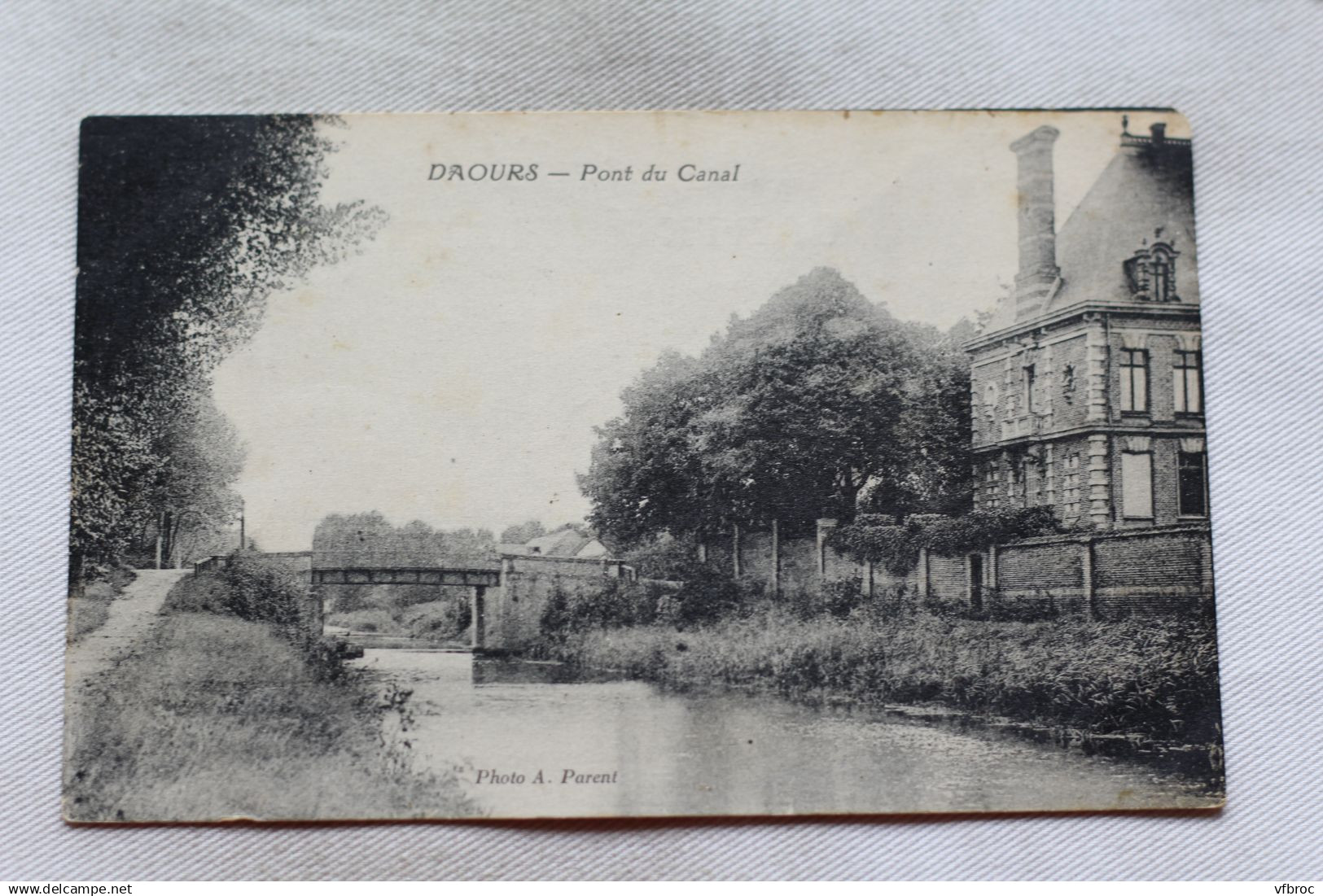 Daours, pont du canal, Somme 80