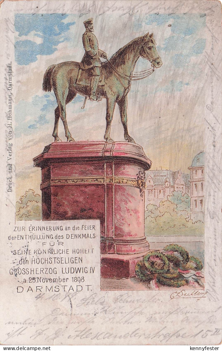 Darmstadt Darmstadt Grossherzog Ludwig Denkmal