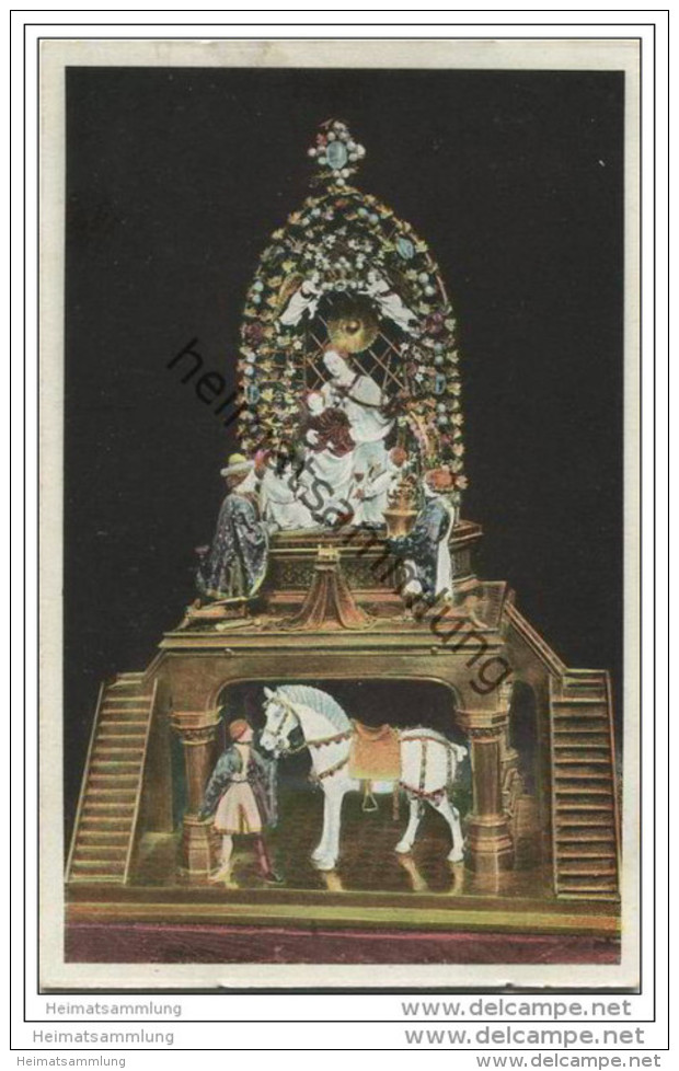 Das goldene Rössel in der Schatzkammer zu Altötting