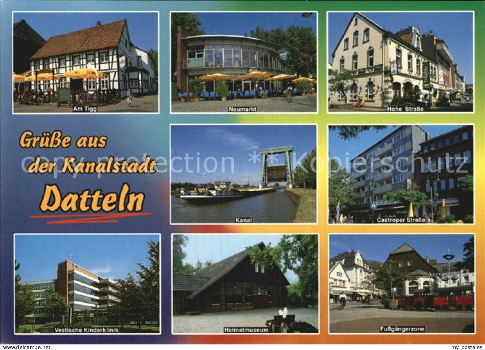 Datteln Kanal Castroper-Strasse Heimatmuseum Tigg