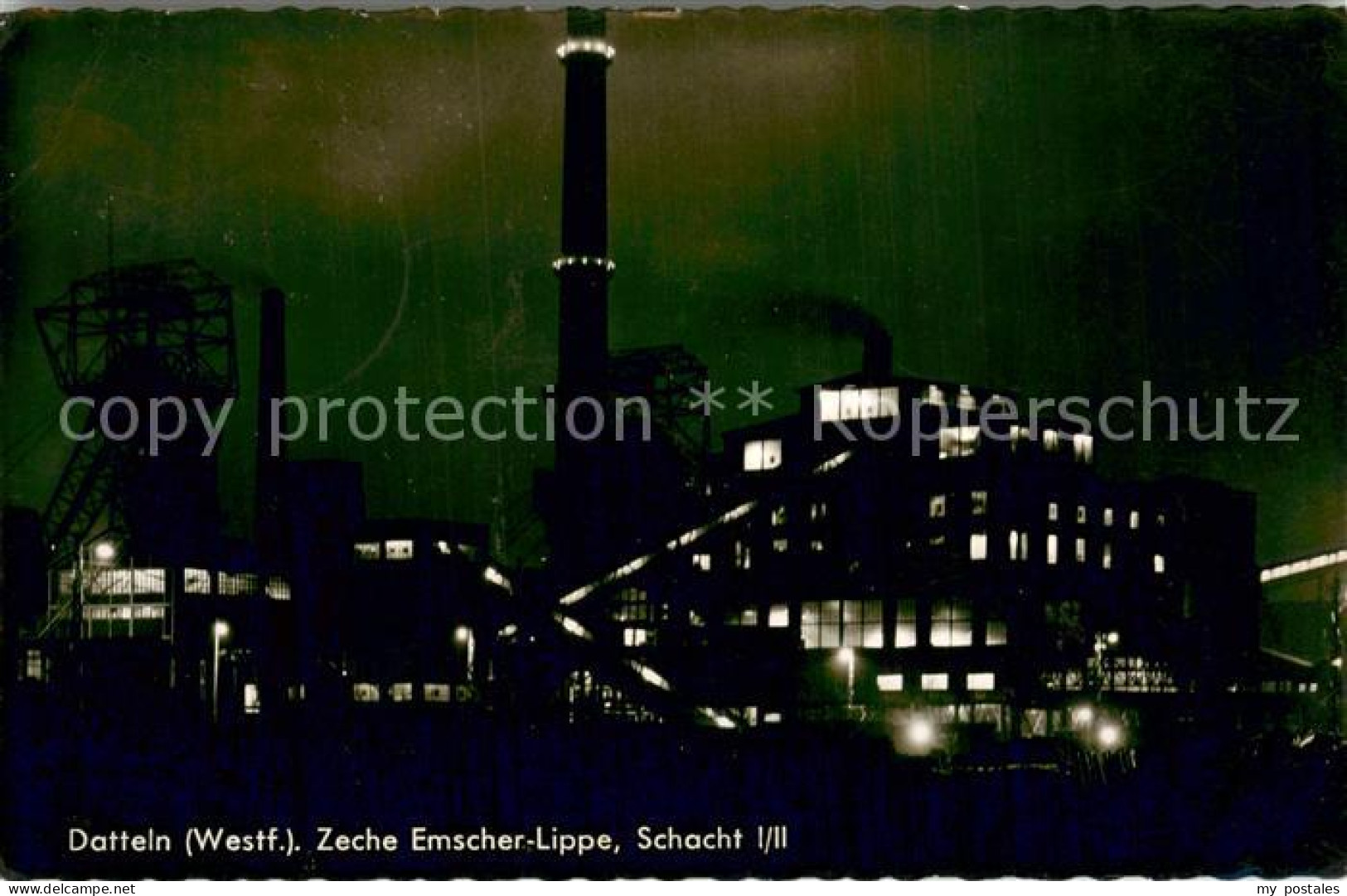 Datteln Zeche emscher-Lippe Schacht 1/2