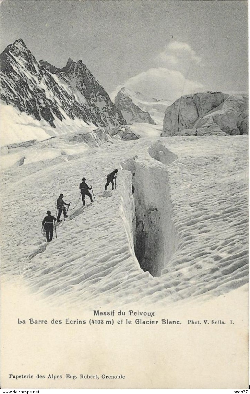 Dauphiné - La Barre des Ecrins et le Glacier Blanc