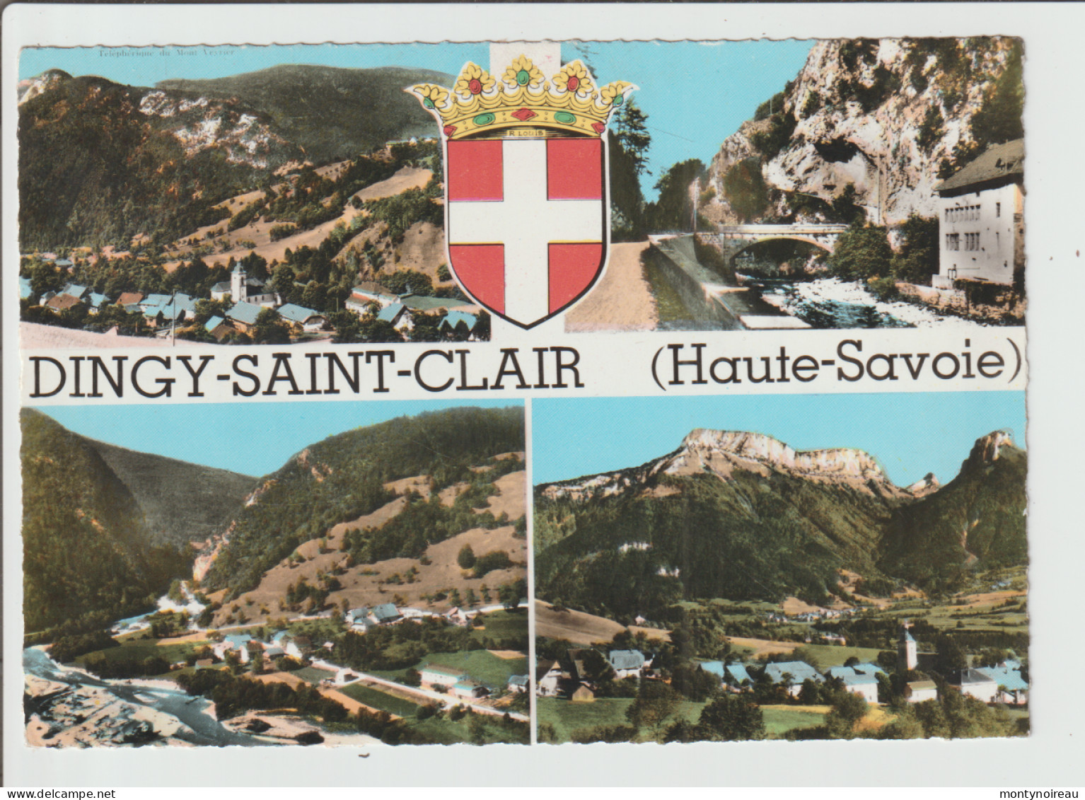 Dav : Haute Savoie : DINGY Saint Clair : vues  1965
