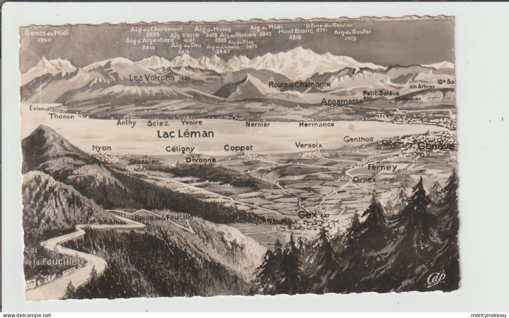 Dav :  Haute savoie : lac léman , versoix, genthod, ferney,nyon, anthy , sciez...