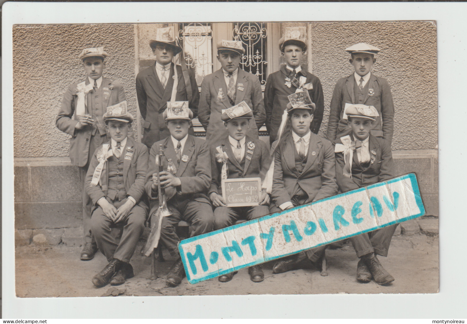 Dav : Mayenne : LE HORPS : vive la  classe  1932